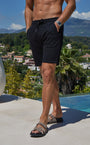 BELIER EDWIN TEXTURED SHORT BLACK