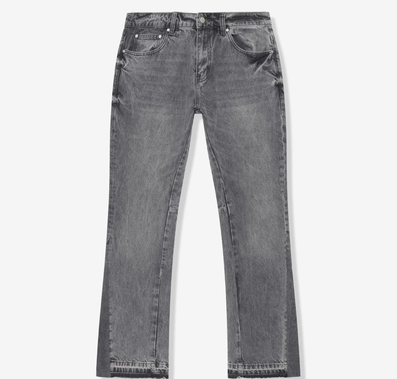 Siarr Flared Jeans Triple Grey