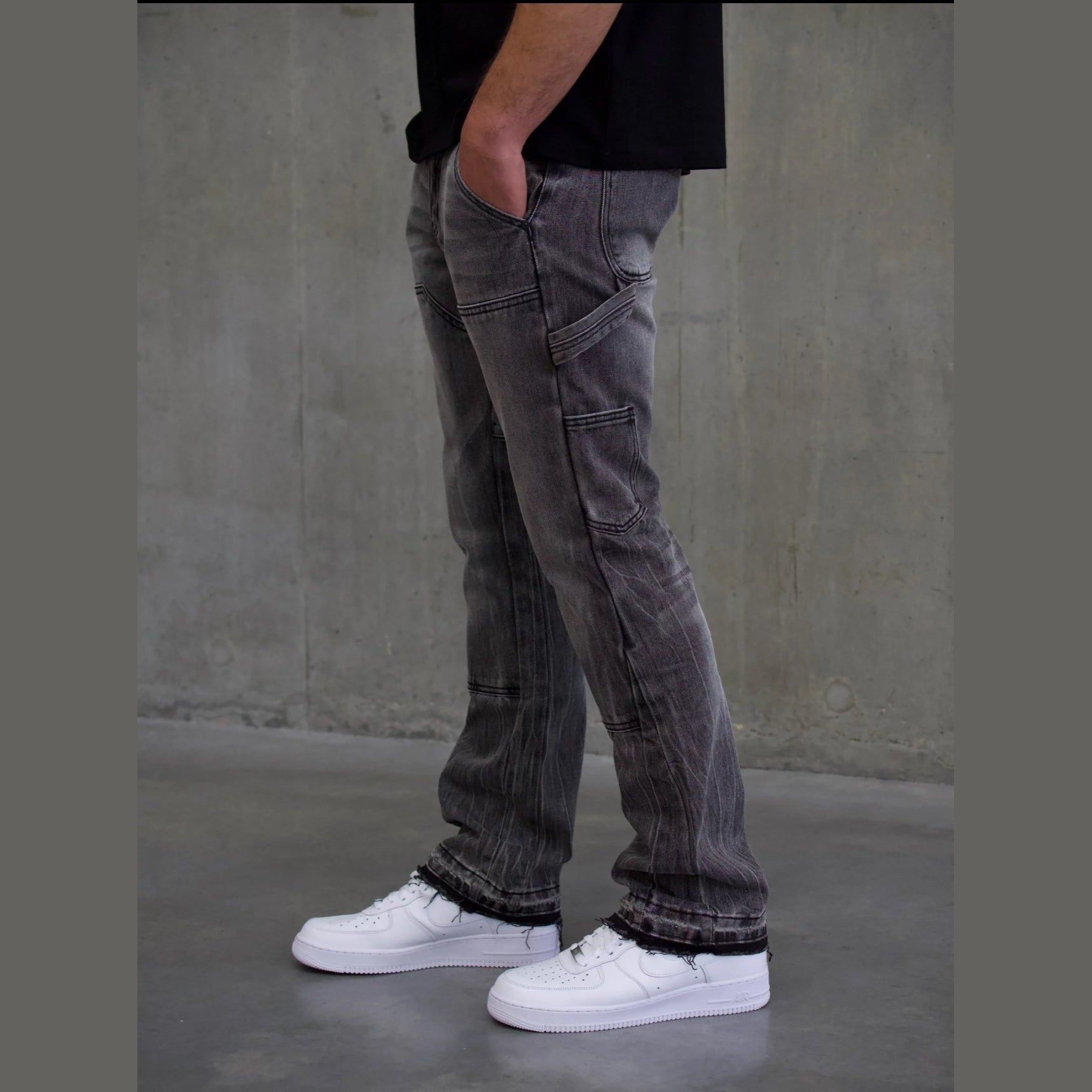 Siarr Carpenter Jeans ‘Dark Grey’
