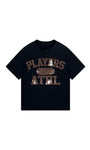 PLAYERS ONLY ATHLETIC BLACK TEE