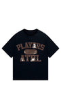 PLAYERS ONLY ATHLETIC BLACK TEE