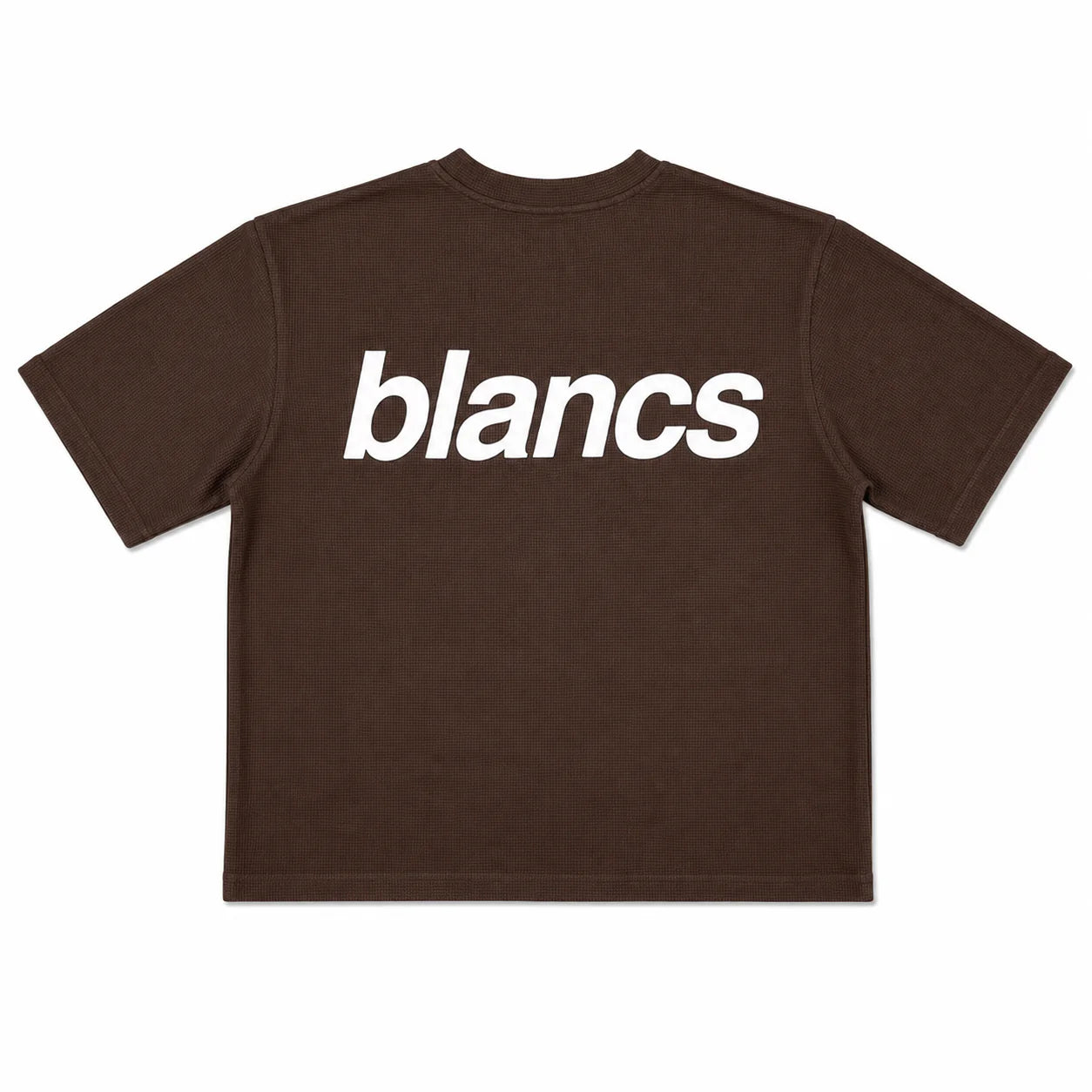 Blancs Waffle Knit S/S - Brown, alternate view 2