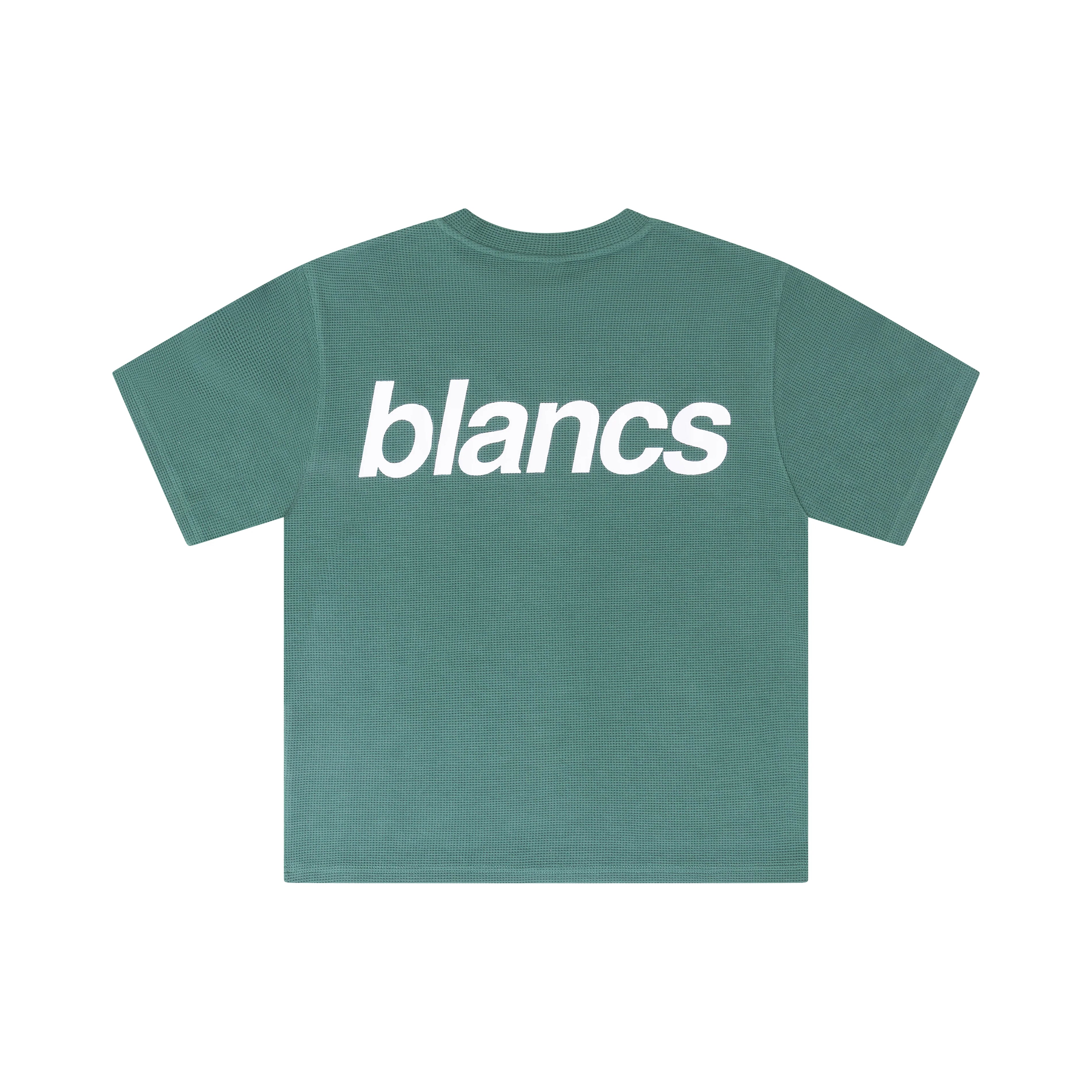 Blancs Waffle Knit S/S - Green, alternate view 2