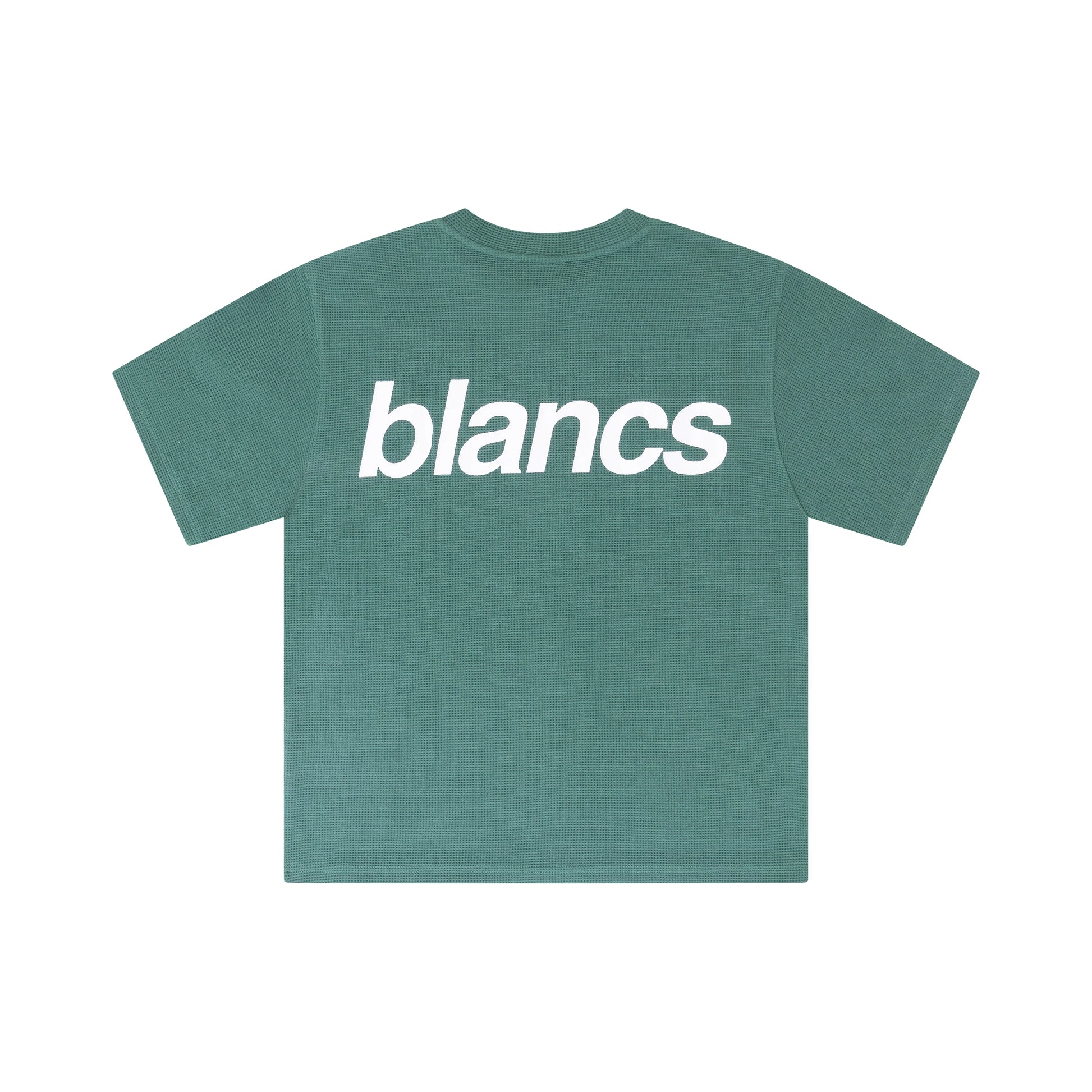 BLANCS WAFFLE KNIT S/S - GREEN