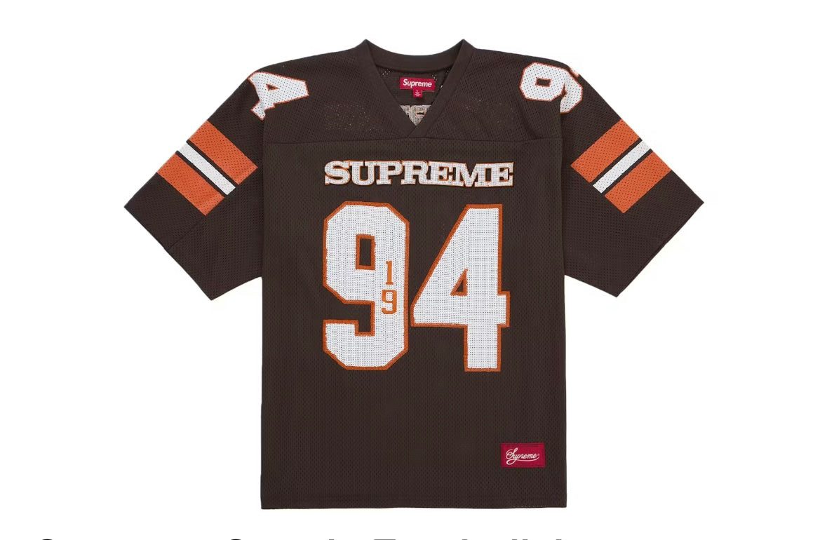 Supreme Sequin Football Jersey