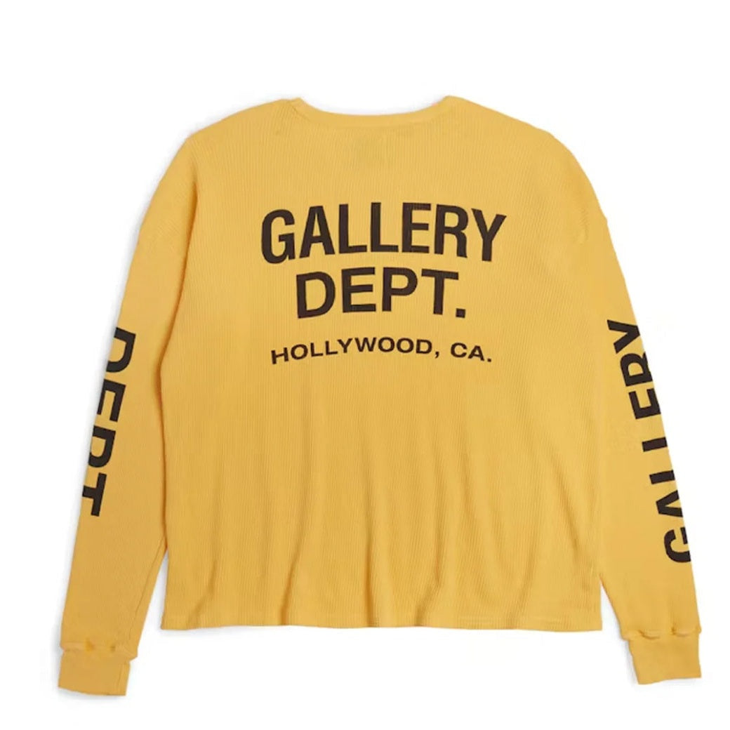 Gallery Dept Yellow Sweatshirt