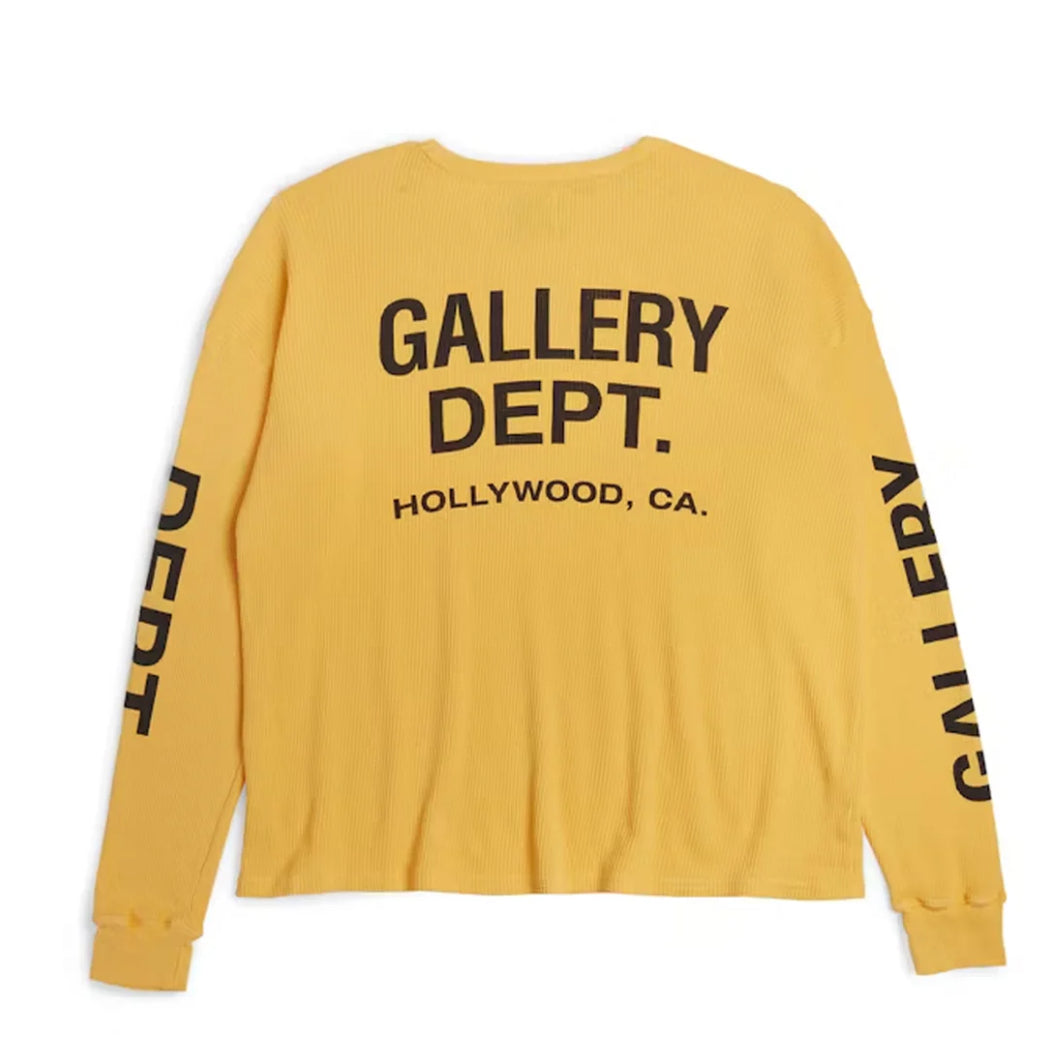 Gallery Dept Yellow Sweatshirt