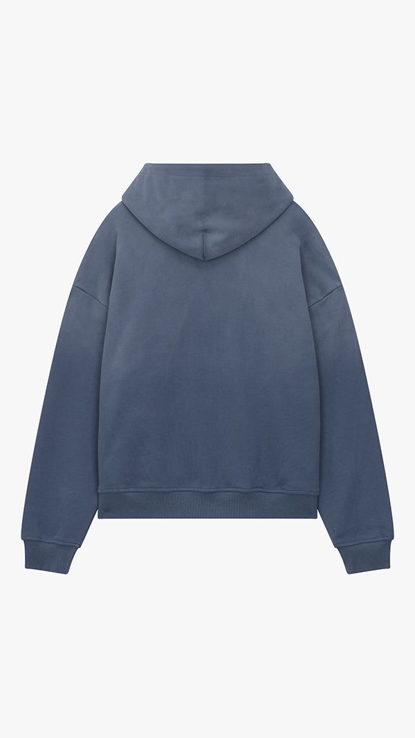 Siarr Star Zip Hoodie Blue
