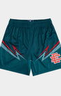 Eric Emanuel Green/Red Shorts
