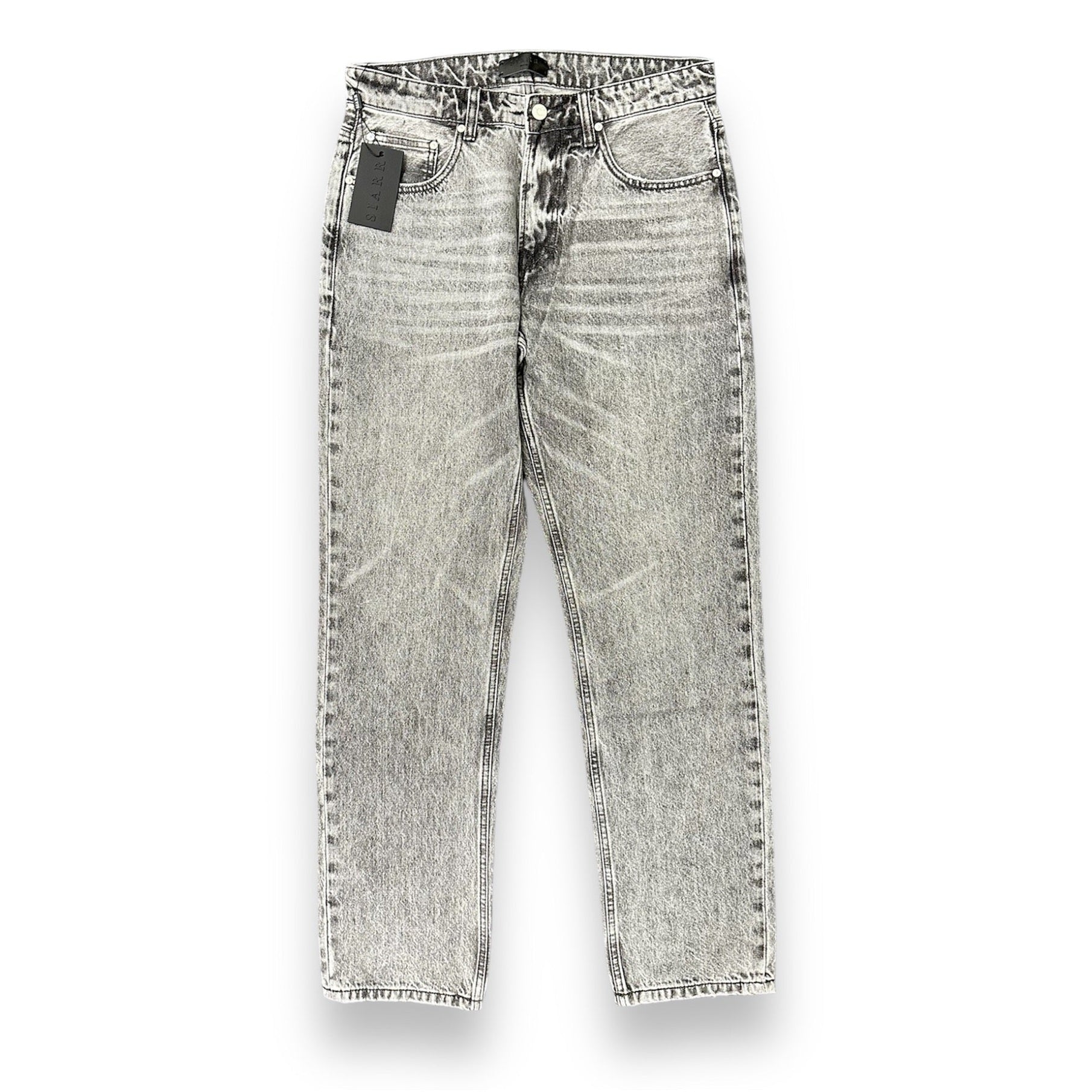 Siarr Straight Leg Jeans ‘Washed Grey’
