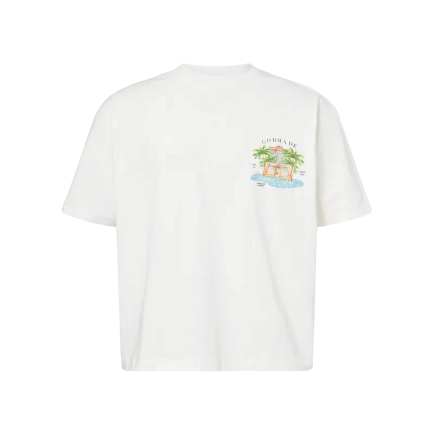 GODMADE CHATEAU OFF WHITE TEE