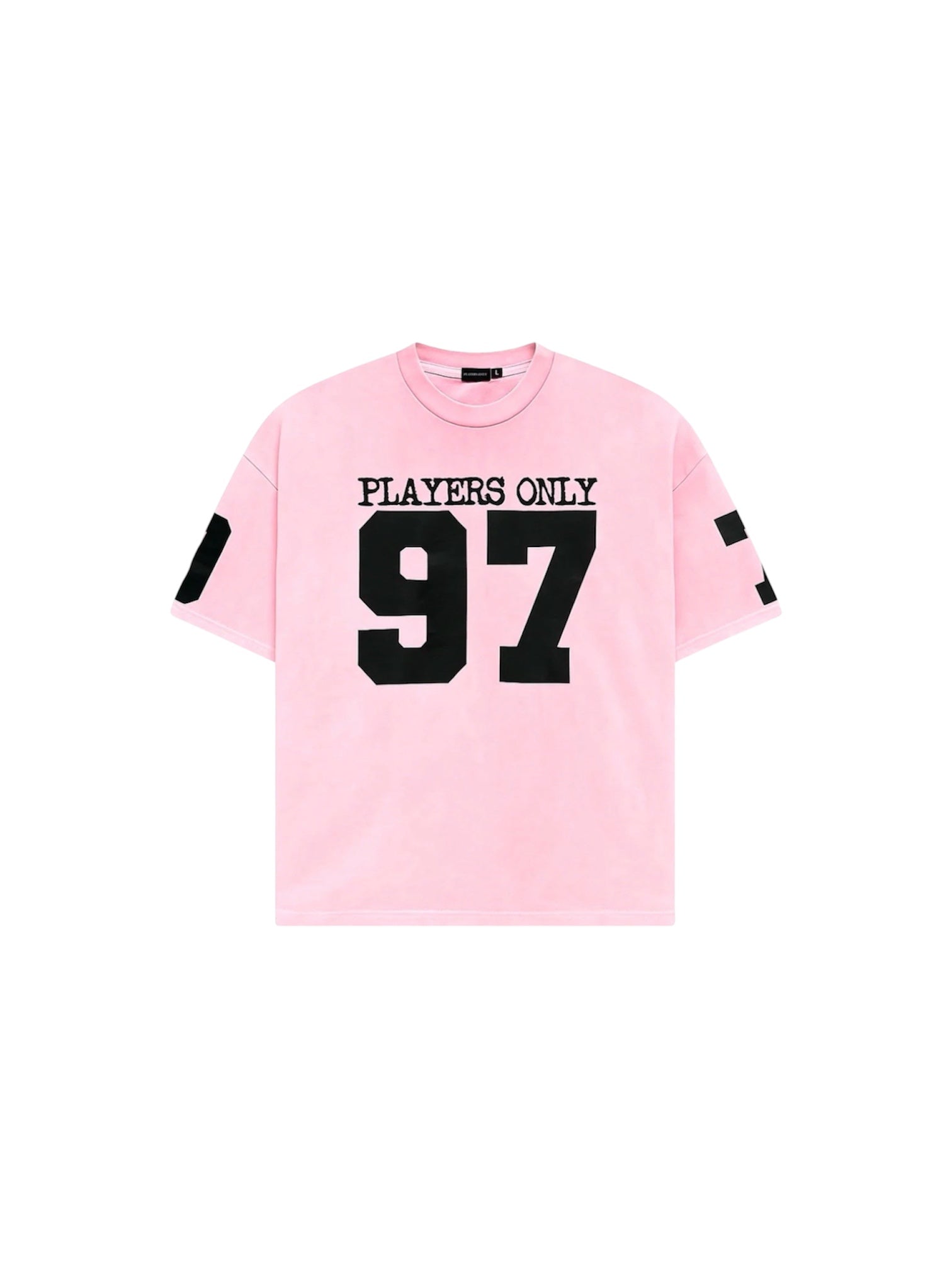PLAYERS ONLY WASHED PINK JERSEY TEE
