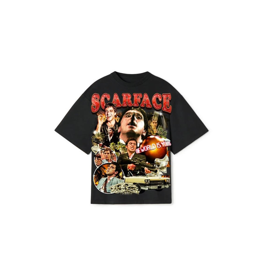Strip Teez Scarface Black T-Shirt