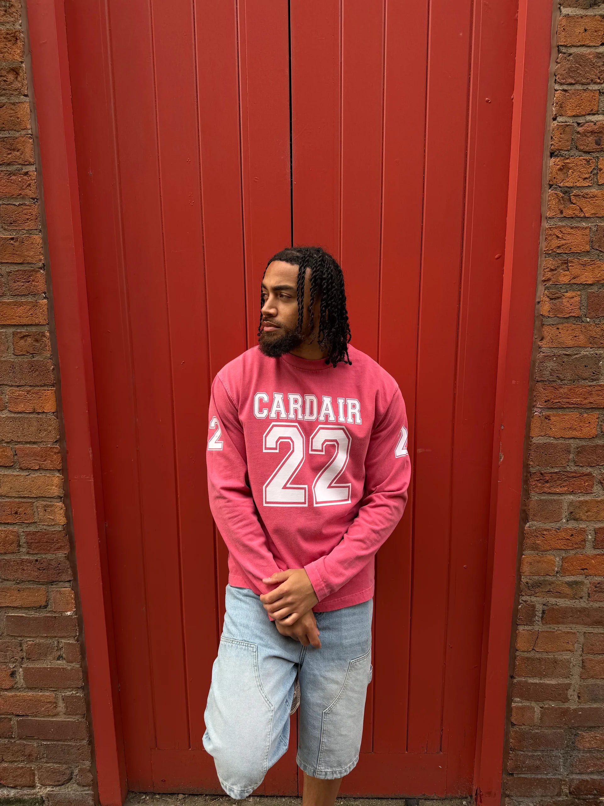 Cardair Varsity Longsleeve Red, alternate view 2