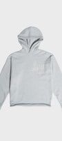 Annie Hood Knitted Hoodie Grey