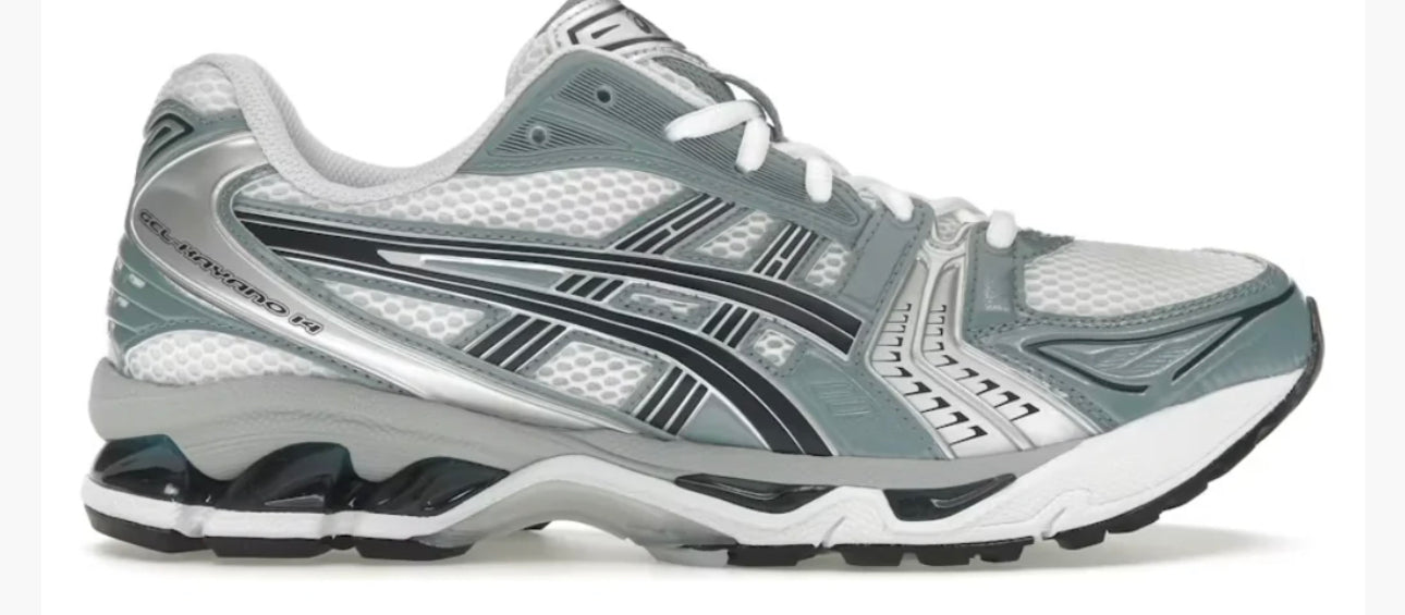 ASICS GEL-KAYANO 14 WHITE FJORD GREY