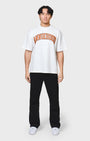 Annie Hood College Arch White T Shirt