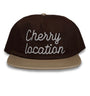 CHERRY LOCATION BROWN CAP