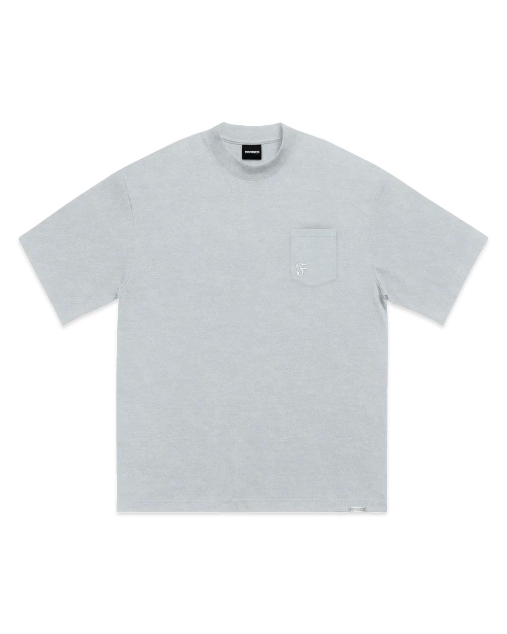 Forbes Icon Pocket T Shirt Grey