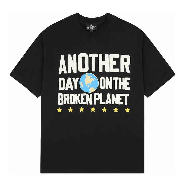 Broken Planet Another Day T-Shirt ‘Midnight Black’