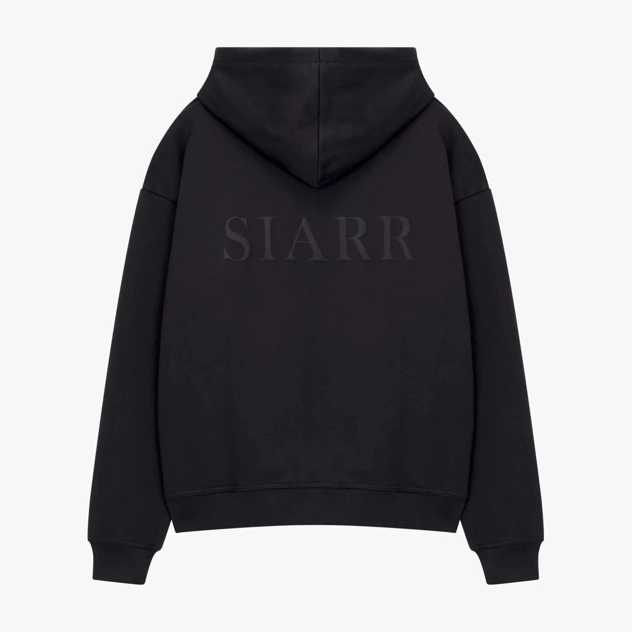 Siarr Puff Hoodie Black