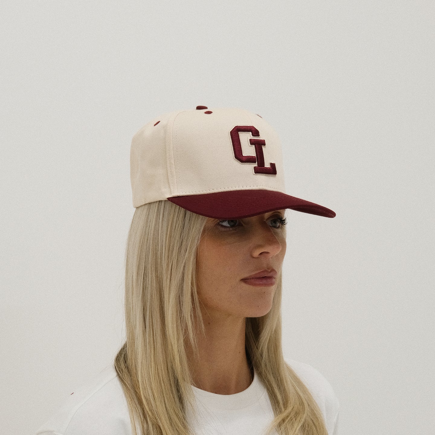 Cherry Location Beige Cap