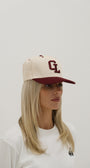 Cherry Location Beige Cap