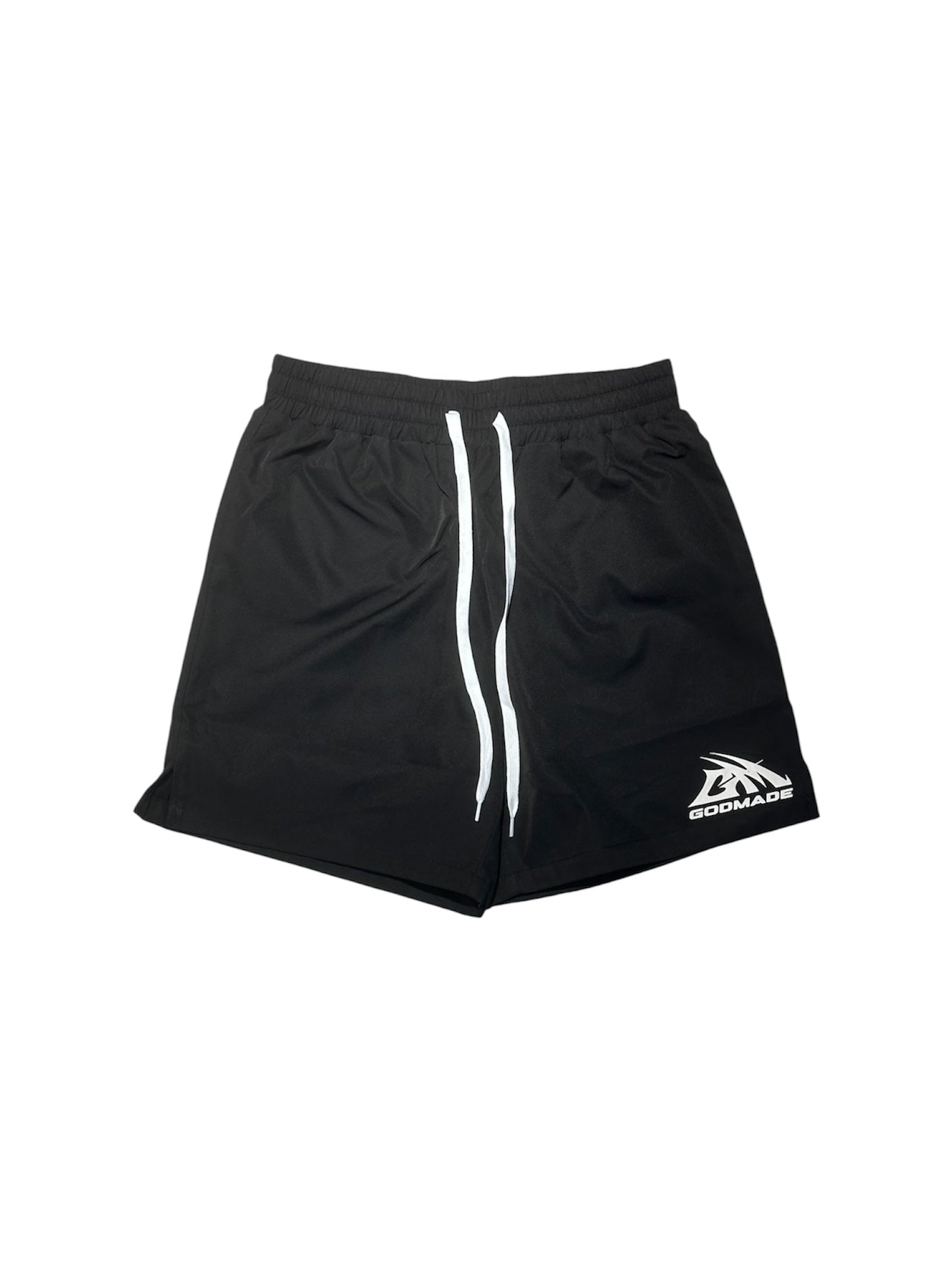 Godmade Logo Black Swim Shorts