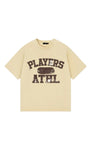 PLAYERS ONLY VINTAGE YELLOW ATHLETIC TEE