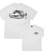 Corteiz Island Stencil Tee ‘White’