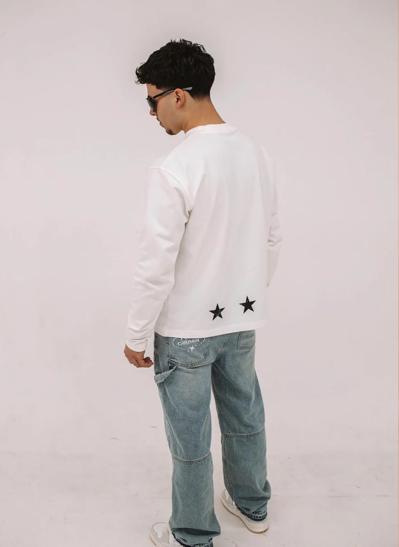 CARDAIR CD Star Long Sleeve T-Shirt “White”