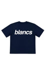 BLANCS WAFFLE KNIT SHORT SLEEVE NAVY