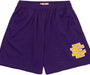 Eric Emanuel Purple/Yellow Shorts
