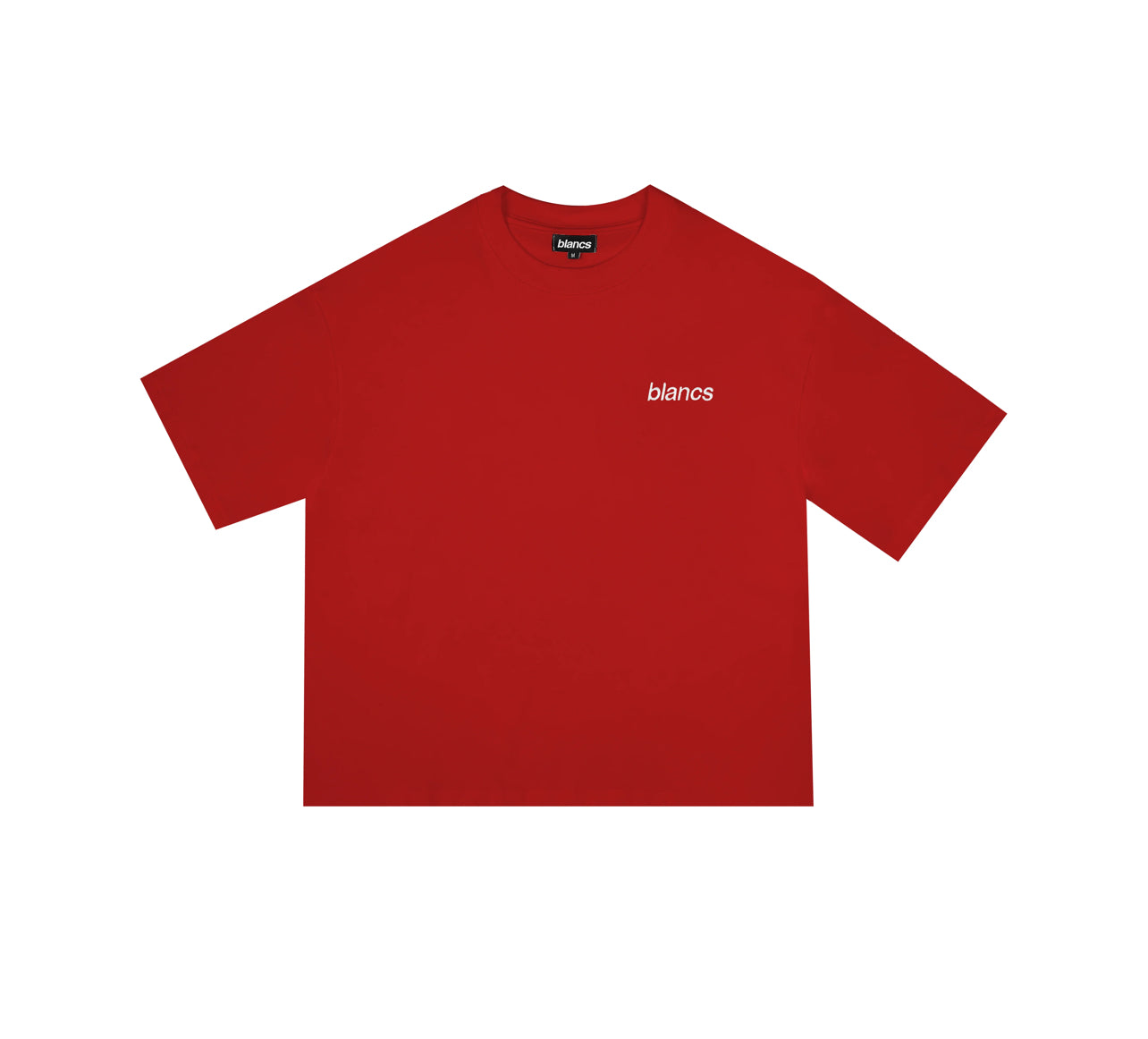 BLANCS Classic Logo T-Shirt “Red”