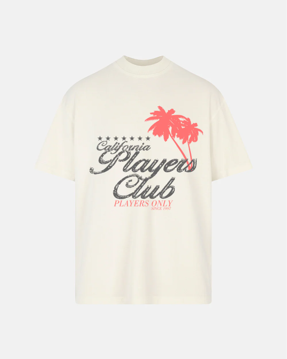 Players Only Ecru Cali T Shirt
