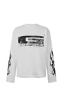 GODMADE WHITE LONG SLEEVE TEE