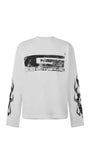 Godmade White Long Sleeve Tee