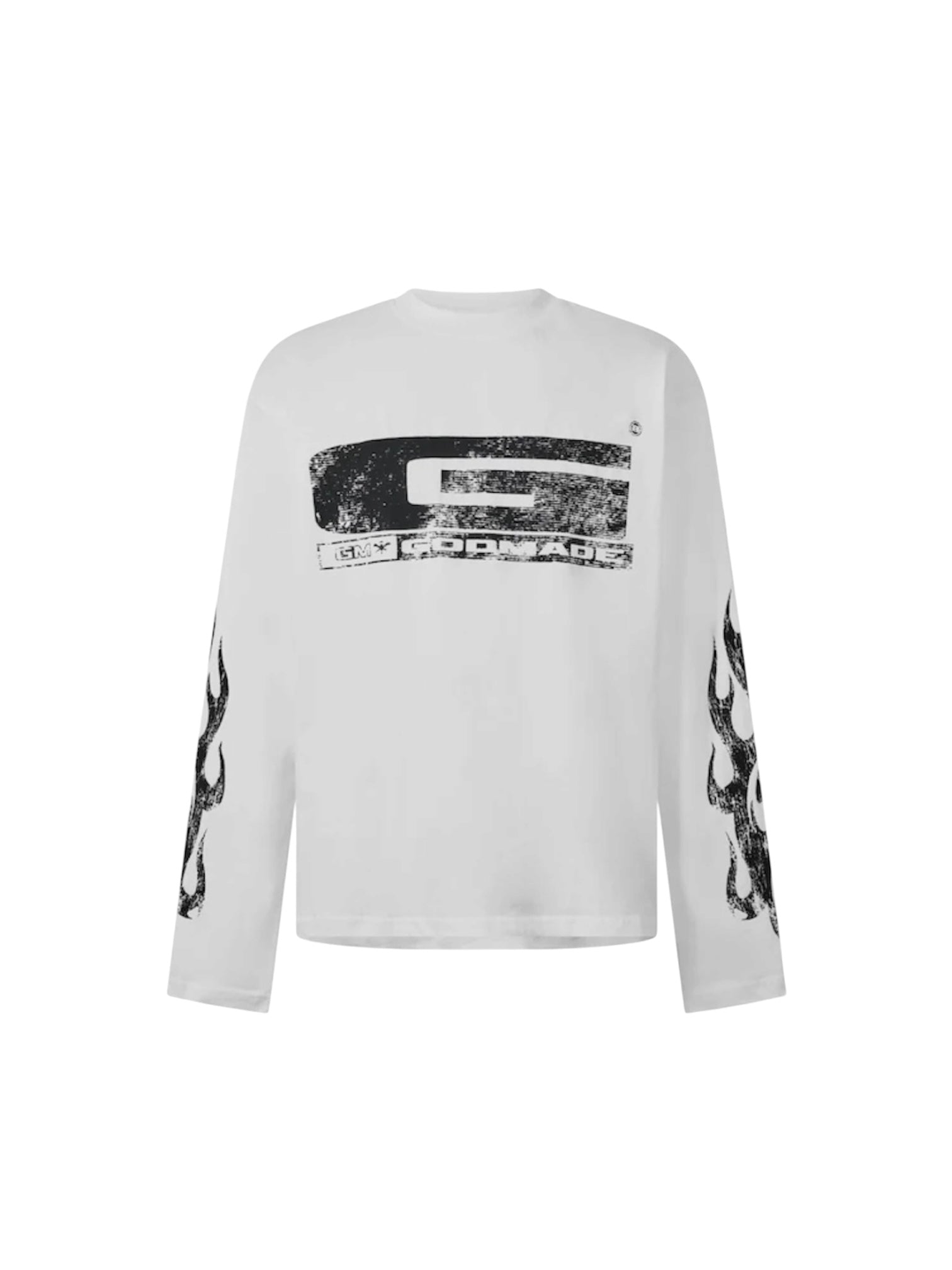 Godmade White Long Sleeve Tee