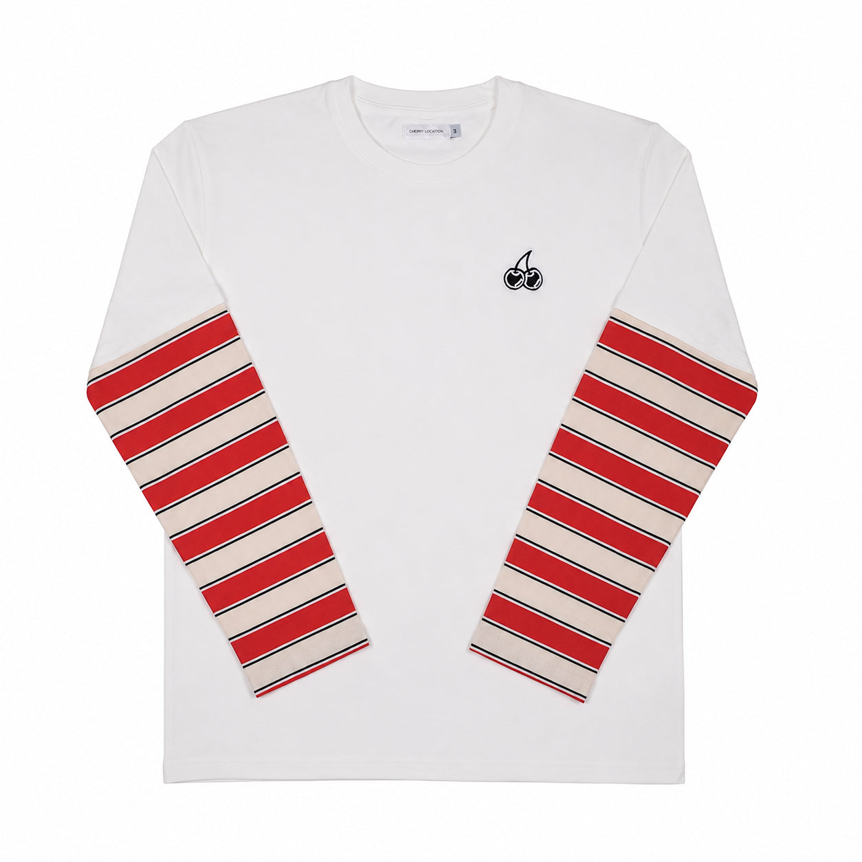 Cherry Location Stripe Longsleeve