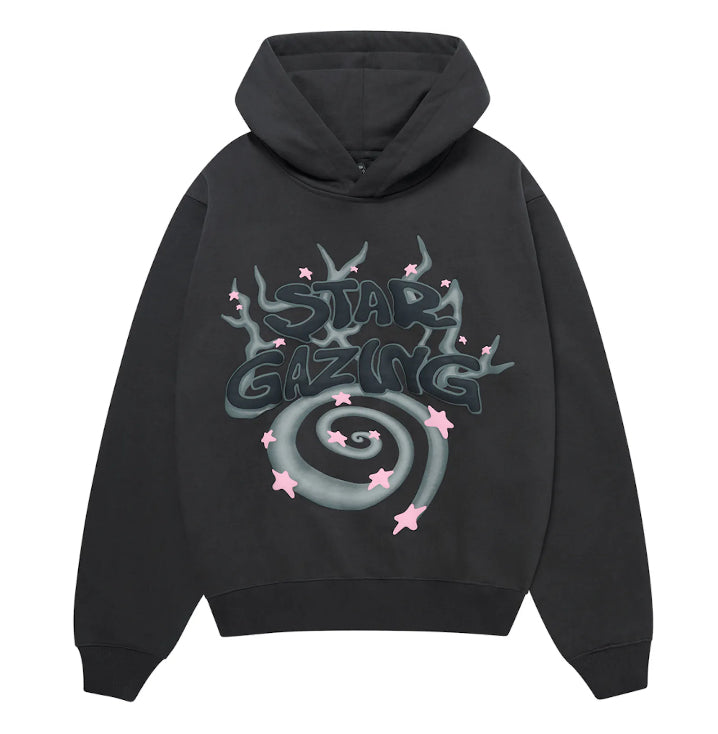 Broken Planet Stargazing Hoodie ‘Soot Black’