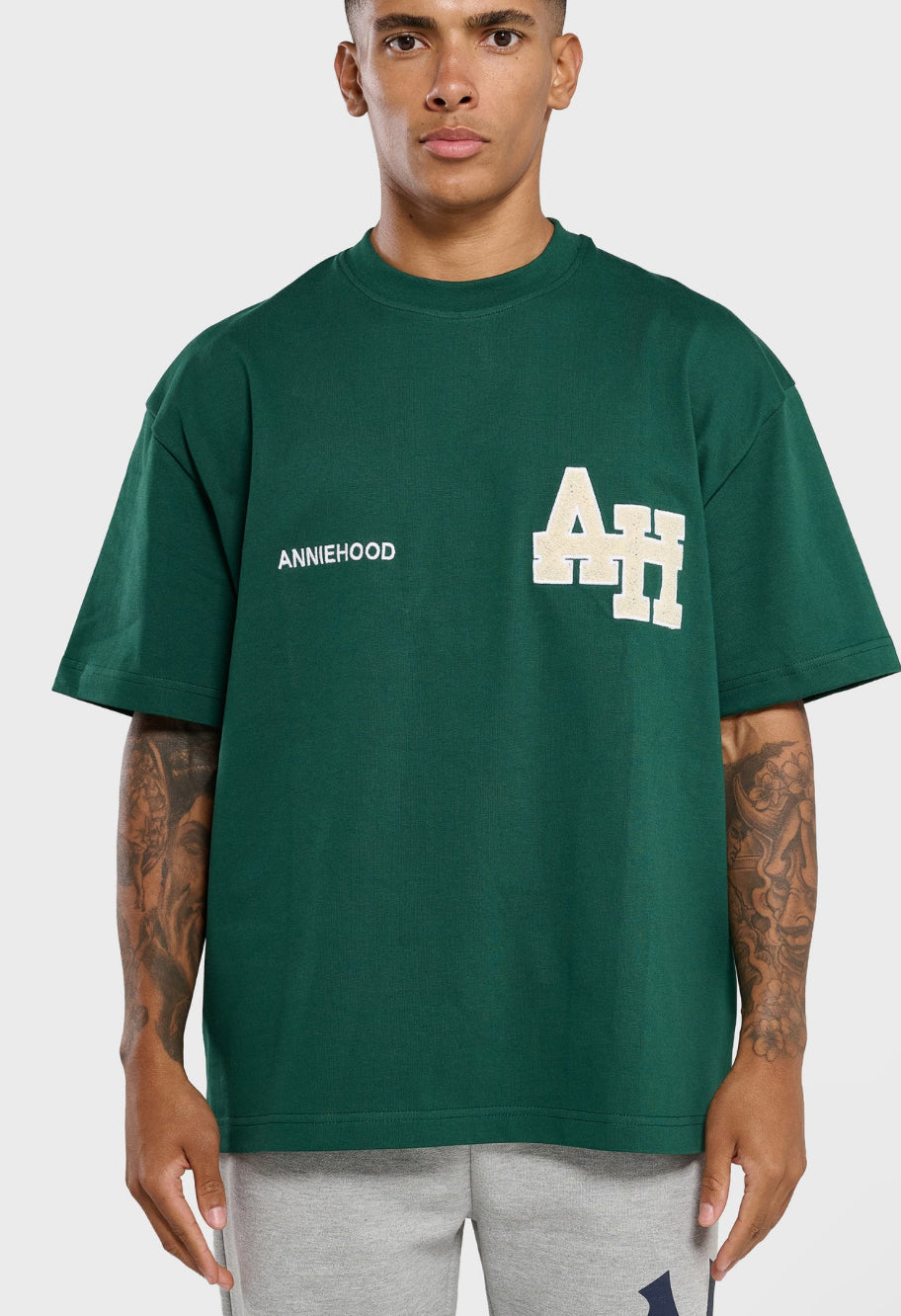Annie Hood Forest Green T-Shirt