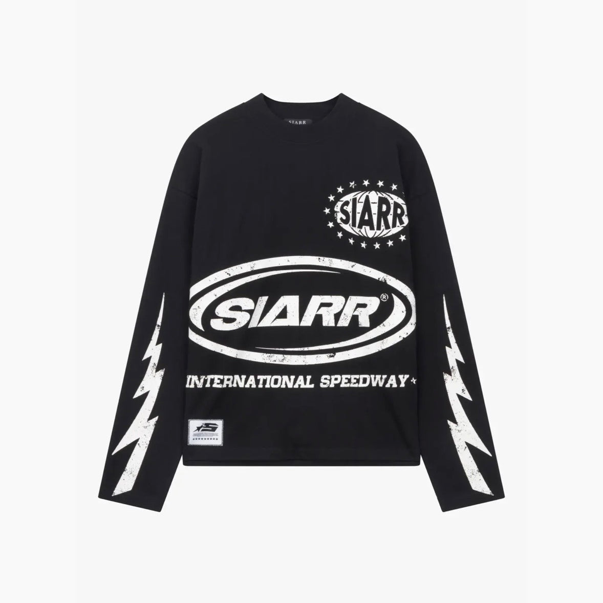 SIARR SPEEDWAY L/S TEE ( BLACK)