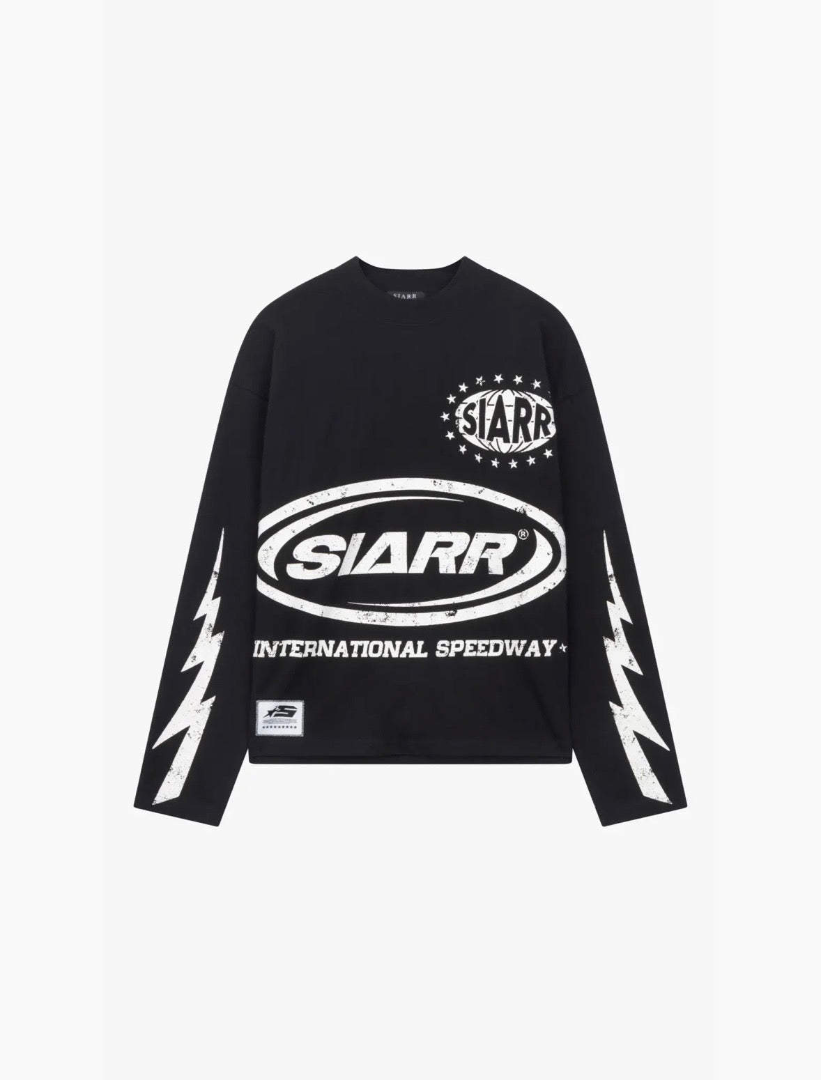 SIARR SPEEDWAY L/S TEE ( BLACK)