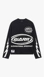 SIARR SPEEDWAY L/S TEE ( BLACK)