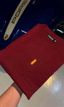 STUDIO BY CHARLES LONG SLEEVE BURGUNDY