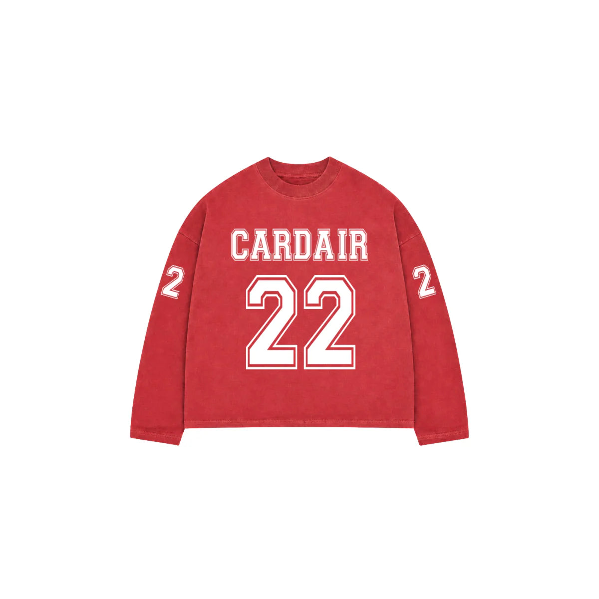 Cardair Varsity Longsleeve Red