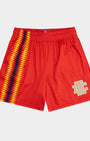 Eric Emanuel Red/Yellow Shorts