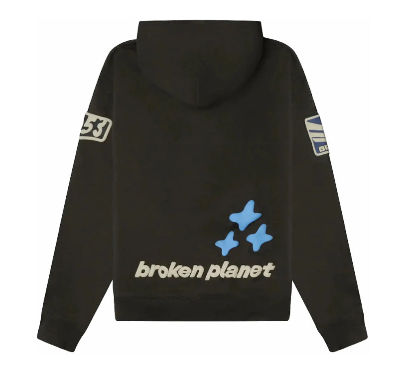 Broken Planet Escape To The Future Hoodie ‘Soot Black’