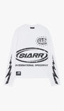 SIARR SPEEDWAY L/S TEE ( WHITE)