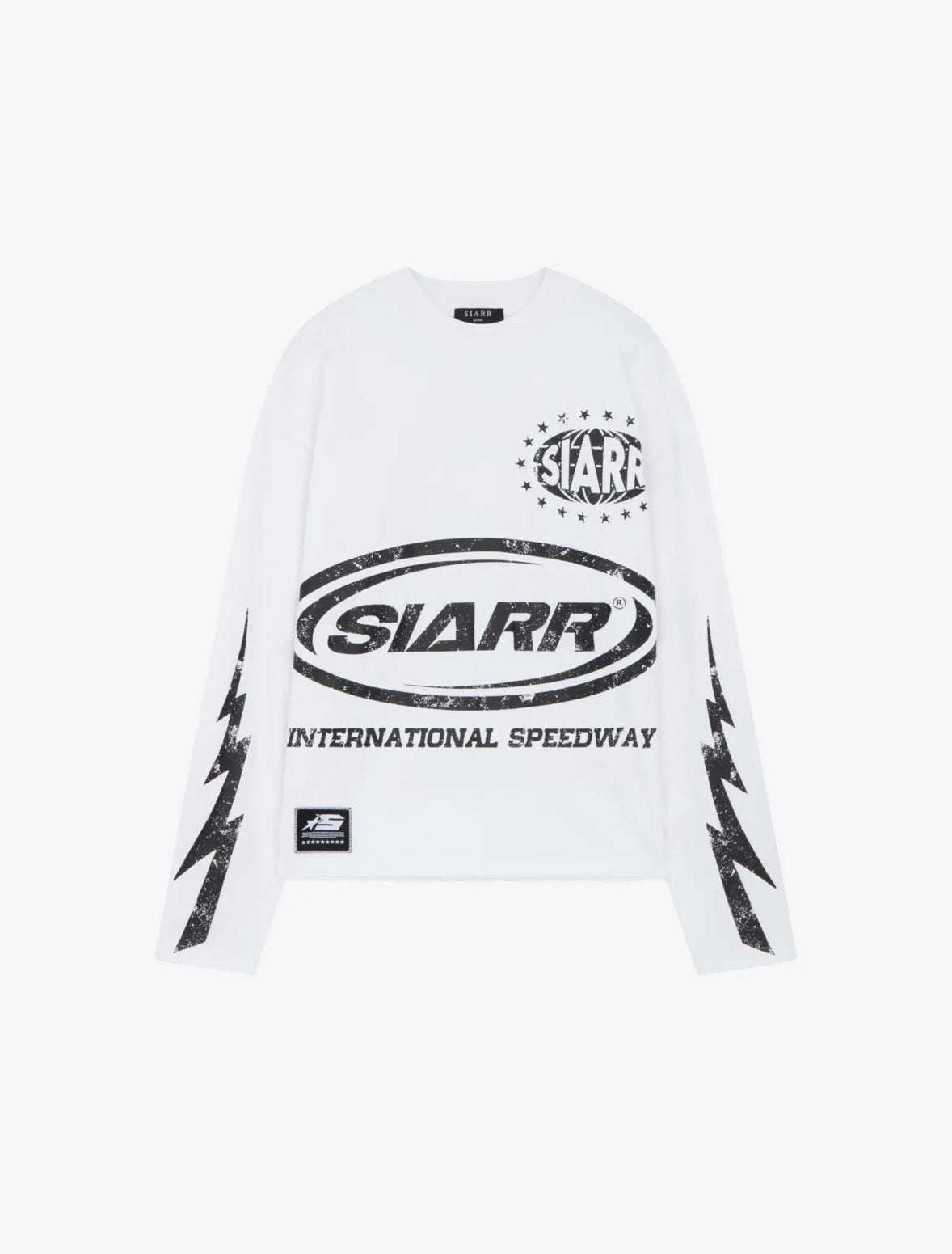 SIARR SPEEDWAY L/S TEE ( WHITE)